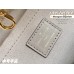 Louis Vuitton M45489 Medium Elephant Gray Printed Montaigne Handbag, Size: 33×23×15cm