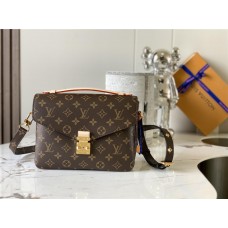 Louis Vuitton M44875 Classic Monogram Messenger Bag POCHETTE METlS Metis MONOGRAM REVERSE, Size: 25X19X9CM