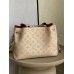 Louis Vuitton BELLA TOTE Handbag (M59203) Off-White, Soft Perforated Calfskin, Size: 32x23x13cm