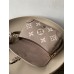 Louis Vuitton DIANE Handbag (M46388) Gray, Classic Monogram Empreinte Embossed Leather, Size: 23x16x8.5cm