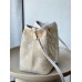 Louis Vuitton NéoNoé NeoNoe Medium Handbag (M22852) White, Size: 26x26x17.5cm