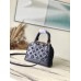 Louis Vuitton M22878 Black Embroidered Shell Bag Collection, Latest Season New Alma BB Handbag (M91606) in Soft Calfskin, Size: 23.5x17.5x11.5cm
