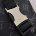 Louis Vuitton M30245 Black OUTDOOR Belt Bag, Limited Edition Outdoor Belt Bag with a mix of Monogram Canvas and Soft Taïga Leather, Size: 21x17x5cm