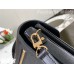 Louis Vuitton M41487 Metis Black Embossed Monogram Empreinte Leather, Pochette Métis Handbag, Size: 25x19x9cm.