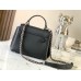 Louis Vuitton LOCKME EVER Mini Handbag (M20997) Black, Petite and Exquisite Lockme Ever Mini Handbag in Grained Calfskin, Size: 23x17x10cm