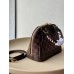 Louis Vuitton N40447 Damier Ebène Monogram Coffee Color Weave Alma BB Handbag, Size: 23.5x17.5x11.5 cm