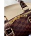 Louis Vuitton N40447 Damier Ebène Monogram Coffee Color Weave Alma BB Handbag, Size: 23.5x17.5x11.5 cm