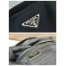 Prada Black Re-nylon And Saffiano Leather Duffle Bag 2VC796    44.5x40x24cm