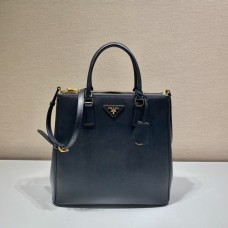 Prada Saffiano leather handbag (1BA304) High   Black  33x31x15cm